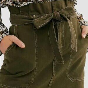 NWT Free People Women's Green Skirt Size 2